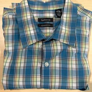 VanHeusen Casual Fit Long Sleeve Shirt 2XL